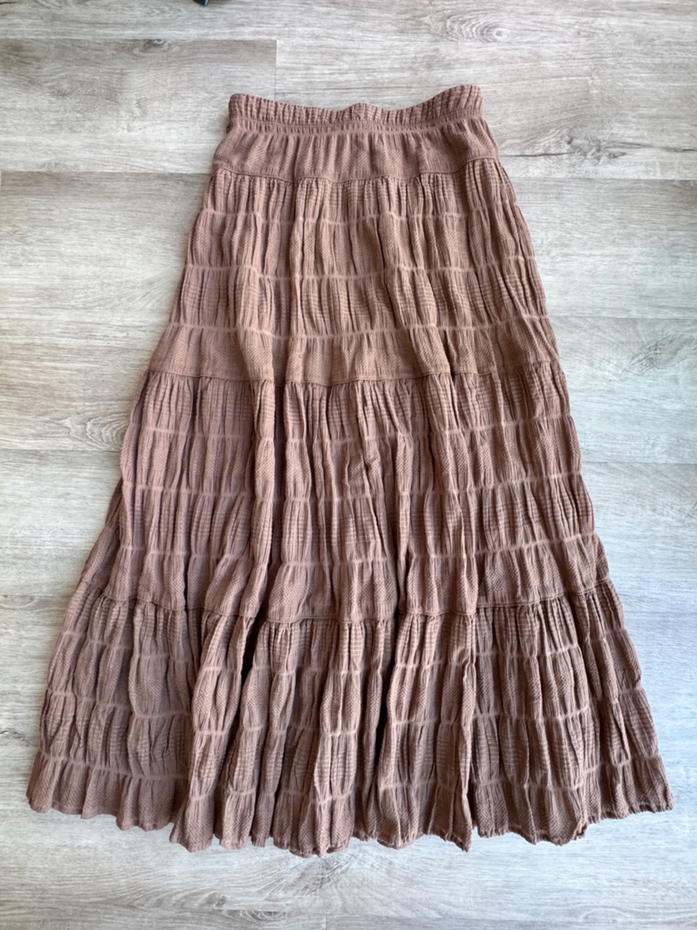 Max Studio Textured Midi Skirt Sz XS